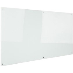 Rapidline Magnetic Glassboard 1500W x 15D x 1200mmH White