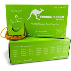 Bounce Rubber Bands Size 65 Box 100gm