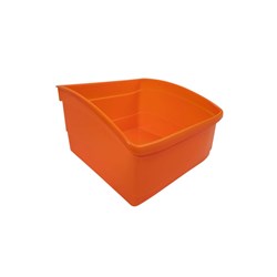 Visionchart Creative Kids Large Plastic Book Tub 290W x 300D x 195mmH Orange