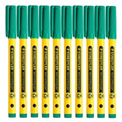 Staedtler Noris 307 Writing Pen Fine 0.6mm Green