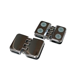 Sylex Hinge Joiners For Use With Seachange Screens Set Of 2 Silver