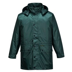 Portwest Carey Rain Jacket Medium Bottle Green