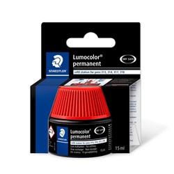 Staedtler Lumocolor 313 314 317 318 Permanent Pen Refill Station Red
