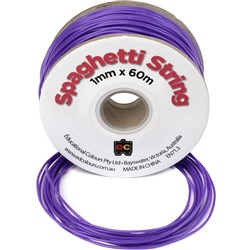 EC Spaghetti String 1mmx60m Purple