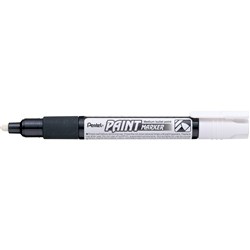 Pentel MMP20 Paint Marker Medium Bullet 3.0mm White
