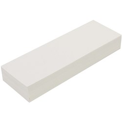 Quill Sentence Card 300x100mm Blank Strip Pack of 100