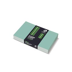 Olympic System Cards 125 x 200mm Ruled Green Pack Of 100
