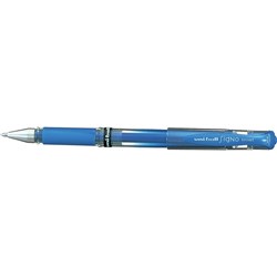 Uni-Ball UM153 Impact Signo Gel Rollerball Pen Metallic Broad 1mm Blue