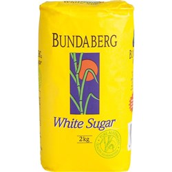 Bundaberg White Sugar 2kg Pack