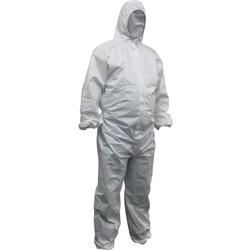 Maxisafe Disposable Coveralls Polypropylene 2XL White