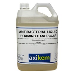 AxiKem Antibacterial Liquid Foaming Hand Soap 5L