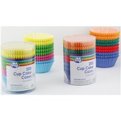 Alpen Cup Cake Cases Coloured Pack of 200