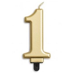 Alpen Candle Jumbo Gold No. 1