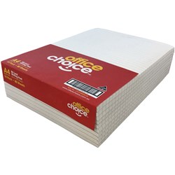 Office Choice Writing Pad A4 White - Single Pad